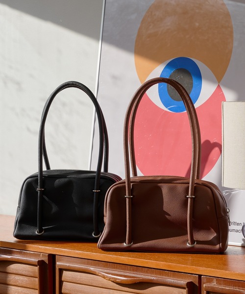 epnok(エプノック)の「ミニボストンバッグ(ショルダーバッグ・メンズ・ブラウン/ブラック・ONE SIZE)」の22枚目の写真