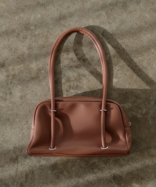 epnok(エプノック)の「ミニボストンバッグ(ショルダーバッグ・メンズ・ブラウン/ブラック・ONE SIZE)」の16枚目の写真