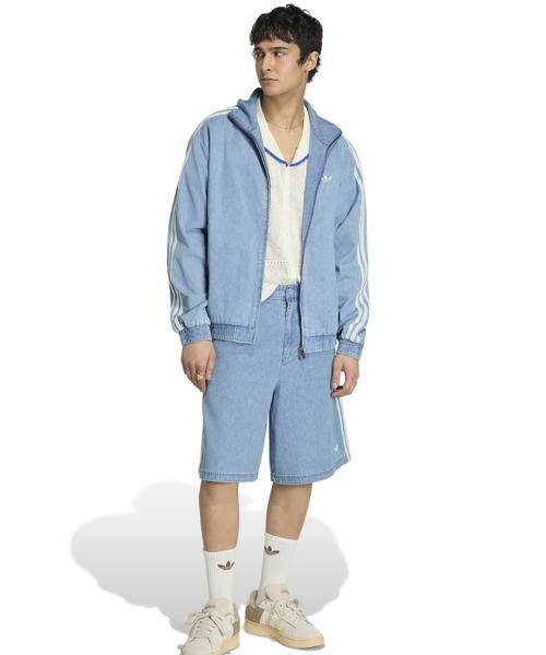 adidas(アディダス)の「adidas DENIM SHORTS / アディダス デニム ショーツ(デニムパンツ・メンズ・ライトブルー・36inch/34inch/32inch/30inch)」の9枚目の写真