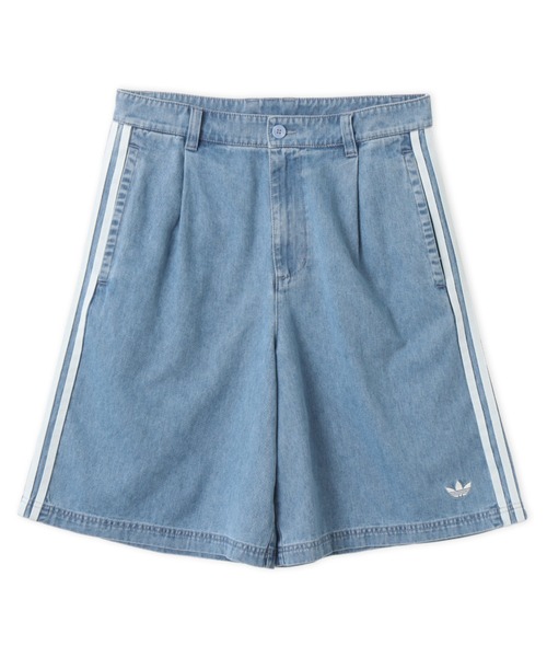 adidas(アディダス)の「adidas DENIM SHORTS / アディダス デニム ショーツ(デニムパンツ・メンズ・ライトブルー・36inch/34inch/32inch/30inch)」の3枚目の写真