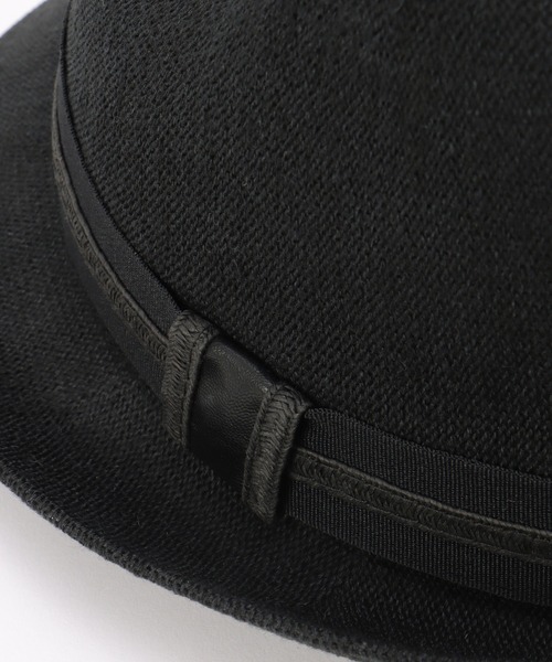 ikka（イッカ）の「リネンMIX中折ハット（ハット・メンズ・ブラック/グレー/ネイビー・FREE）」の12枚目の写真