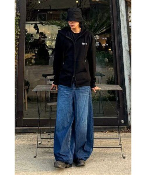 KICHUL(キチョル)の「SUMMER VACATION BALLOON PANTS (DARK BLUE)(デニムパンツ・メンズ・その他・SMALL/X-SMALL/MEDIUM/LARGE)」の17枚目の写真