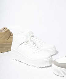 LOVEHUNTER+ 厚底 ハイカットスニーカー