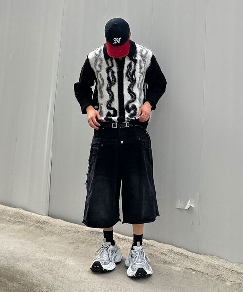 NOT4NERD(ノットフォーナード)の「Candle Smoke Mohair Cardigan - Black(カーディガン/ボレロ・レディース・その他・LARGE/X-LARGE/MEDIUM)」の7枚目の写真
