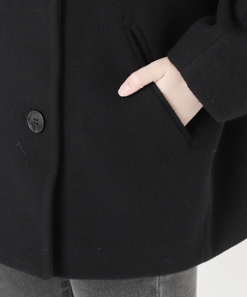 WEB限定追加》尾州ウールショートPコート（その他アウター）｜JOURNAL