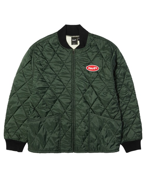 HUF(ハフ)の「DISNEY | HUF MICKEY QUILTED WORK JACKET(ブルゾン・メンズ・グリーン・M/XL/L)」の2枚目の写真