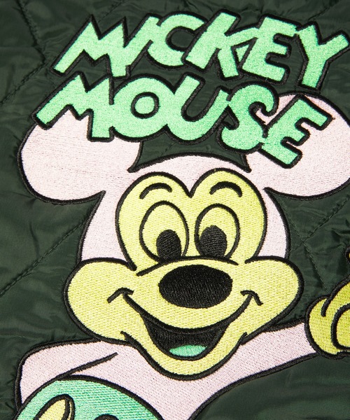 HUF(ハフ)の「DISNEY | HUF MICKEY QUILTED WORK JACKET(ブルゾン・メンズ・グリーン・M/XL/L)」の13枚目の写真