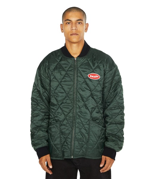 HUF(ハフ)の「DISNEY | HUF MICKEY QUILTED WORK JACKET(ブルゾン・メンズ・グリーン・M/XL/L)」の5枚目の写真