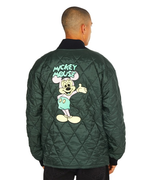 HUF(ハフ)の「DISNEY | HUF MICKEY QUILTED WORK JACKET(ブルゾン・メンズ・グリーン・M/XL/L)」の7枚目の写真