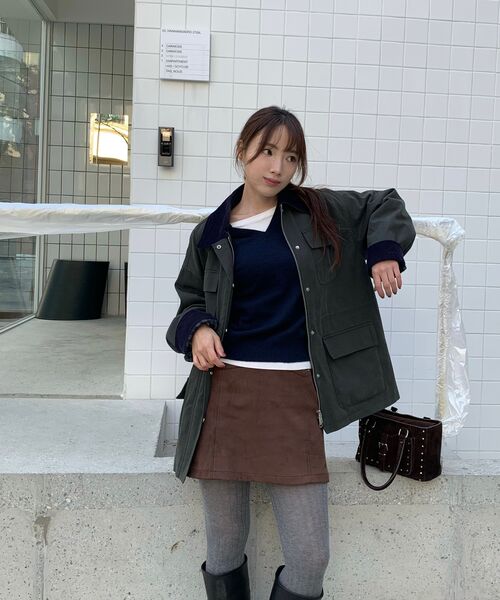 MELLOTORY(メロートリー)の「コーデュロイコンビワークジャケット (2カラー)(その他アウター・レディース・ベージュ/カーキ・FREE)」の15枚目の写真