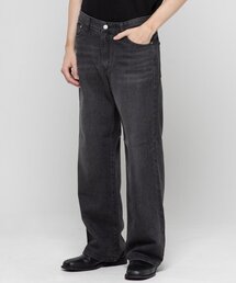 CHAMBROS（チャンブロス）の「トレンディワイドデニムパンツ[ディープグレー]（デニムパンツ）」