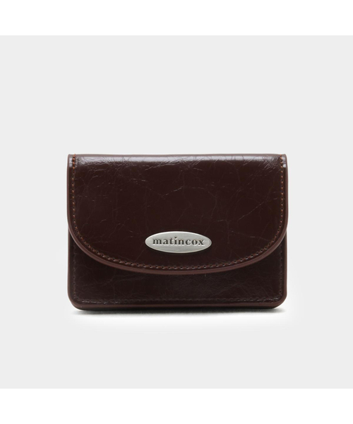 Auris Card Wallet - Chocolate（財布）｜MATINCOX（マーティン