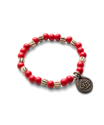 OGARP（オガープ）の「Red Beads-Bone OGP Bracelet（ブレスレット）」
