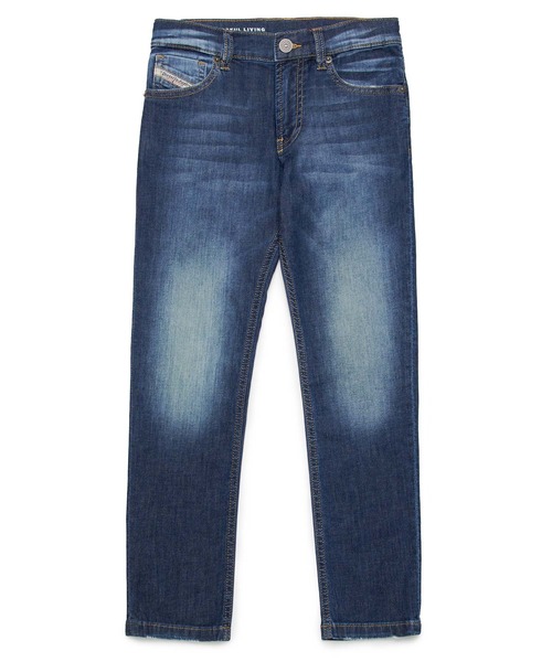 DIESEL KIDS(ディーゼルキッズ)の「DIESEL(ディーゼル)Kids & Junior デニムパンツ(デニムパンツ・キッズ・インディゴブルー・14Y/16Y/4Y/6Y/8Y/10Y/12Y)」の1枚目の写真