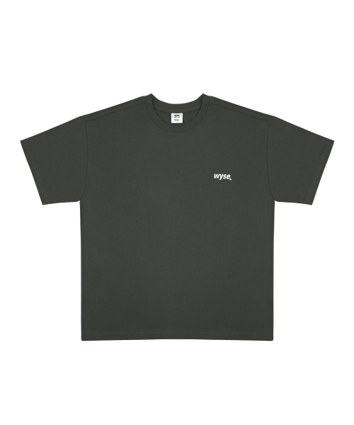 WYSE(ワイズ)の「エッセンシャルロゴTシャツ(チャコール)(Tシャツ/カットソー・レディース・その他・LARGE/MEDIUM)」の1枚目の写真