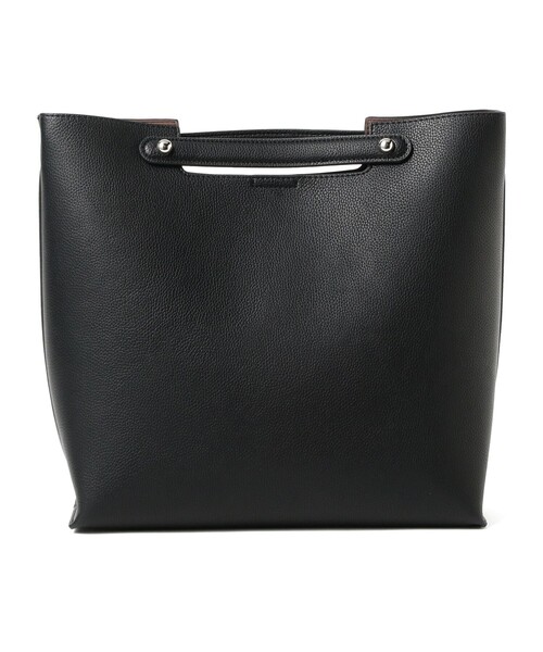 Ray BEAMS(レイビームス)の「バッグ イン バッグ トート | 新生活・通勤・通学・新学期・オフィスカジュアル・オンオフ兼用・A4サイズ対応(トートバッグ・レディース・ブラック/ライトグレー・ONE SIZE)」の13枚目の写真