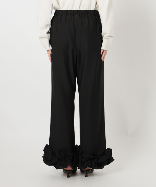 SLOBE IENA（スローブイエナ）の「habi フリルパンツ（その他パンツ・レディース・ブラック・36/38）」の20枚目の写真