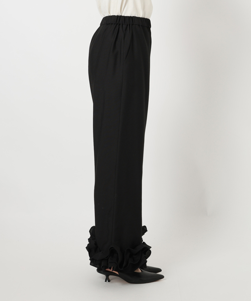 SLOBE IENA（スローブイエナ）の「habi フリルパンツ（その他パンツ・レディース・ブラック・36/38）」の21枚目の写真