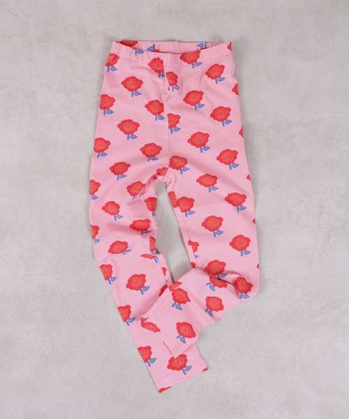 MARKEY'S（マーキーズ）の「ソウガラフルタケレギンス（レギンス/スパッツ・キッズ・ピンク系その他/マルチ/アイボリー/グリーン系その他/ベージュ系その他・70/130/120/110/100/95/90/80）」の4枚目の写真