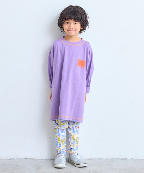 MARKEY'S（マーキーズ）の「ソウガラフルタケレギンス（レギンス/スパッツ・キッズ・ピンク系その他/マルチ/アイボリー/グリーン系その他/ベージュ系その他・70/130/120/110/100/95/90/80）」の16枚目の写真