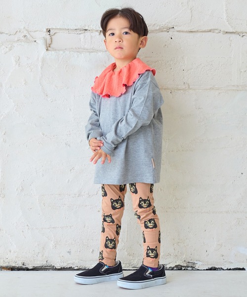 MARKEY'S（マーキーズ）の「ソウガラフルタケレギンス（レギンス/スパッツ・キッズ・ピンク系その他/マルチ/アイボリー/グリーン系その他/ベージュ系その他・70/130/120/110/100/95/90/80）」の10枚目の写真