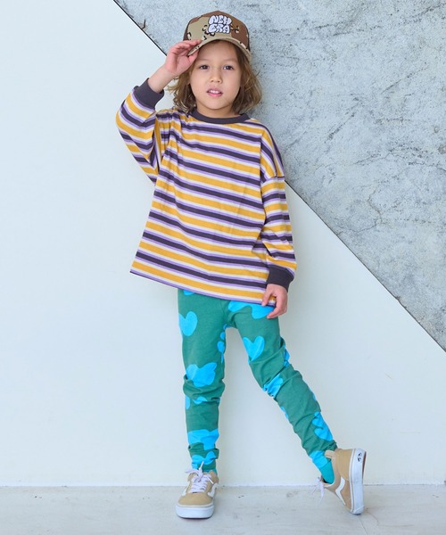 MARKEY'S（マーキーズ）の「ソウガラフルタケレギンス（レギンス/スパッツ・キッズ・ピンク系その他/マルチ/アイボリー/グリーン系その他/ベージュ系その他・70/130/120/110/100/95/90/80）」の13枚目の写真