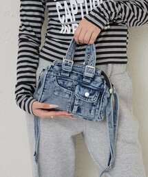 WHO'S WHO gallery | 【WEB限定】2WAY DENIM SHOULDER BAG(ショルダーバッグ)