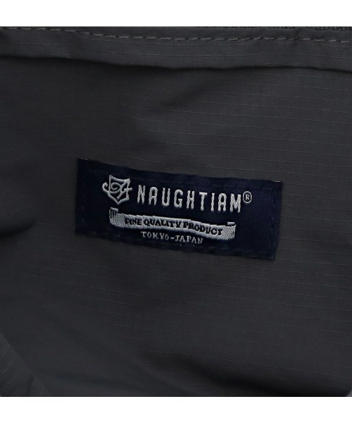 NAUGHTIAM（ノーティアム）の「【NAUGHTIAM/ノーティアム】 ダブルポケットショルダー2 スモール（ショルダーバッグ・メンズ・ブラック/グレー/ブルー・FREE）」の11枚目の写真