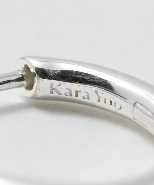 green label relaxing（グリーンレーベルリラクシング）の「＜Kara Yoo＞SPADE ピアス（ピアス（両耳用）・レディース・シルバー・FREE）」の6枚目の写真