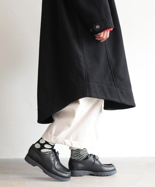 soulberry(ソウルベリー)の「私のフードなコート(ノーカラーコート・レディース・ブラック・5L/M/L/LL/3L/4L)」の15枚目の写真
