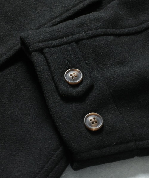 soulberry(ソウルベリー)の「私のフードなコート(ノーカラーコート・レディース・ブラック・5L/M/L/LL/3L/4L)」の17枚目の写真
