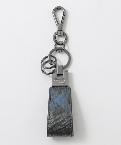 BLACK LABEL CRESTBRIDGE(ブラックレーベル・クレストブリッジ)の「クレストブリッジチェックキーストラップ(キーホルダー・メンズ・ベージュ系その他6/ブラック/レッド系その他2・FREE)」の8枚目の写真