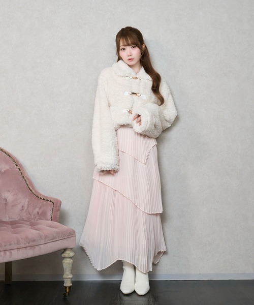 セール】Irregular hem pleated skirt（スカート）｜Rose Muse（ロゼ
