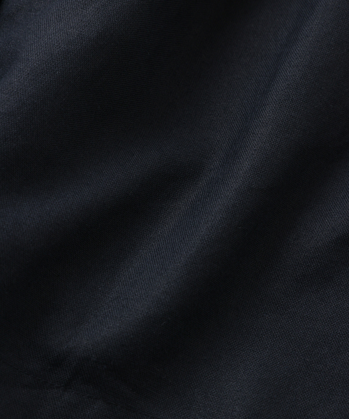 UNFOLLOW（アンフォロー）の「【FOLL / フォル】ramie oxford baggy shorts（その他パンツ・メンズ・ネイビー/グレー・3/2）」の5枚目の写真