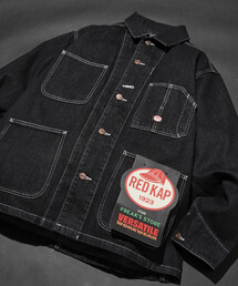 RED KAP | RED KAP/レッドキャップ 別注 CHORE COAT/チョアコート デニム ヒッコリー(ブルゾン)