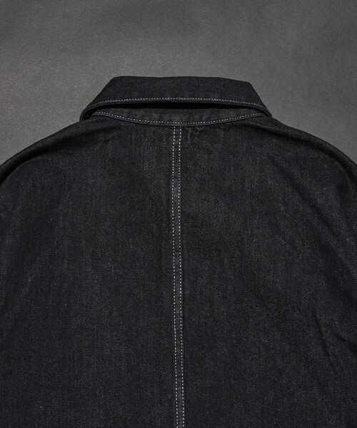 RED KAP(レッドキャップ)の「RED KAP/レッドキャップ 別注 CHORE COAT/チョアコート デニム ヒッコリー(ブルゾン・メンズ・ブラック/その他13/その他7・LARGE/MEDIUM)」の15枚目の写真