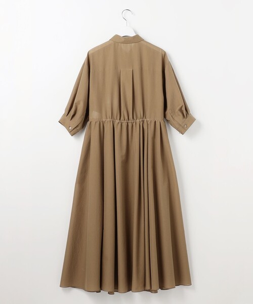 自由区(ジユウク)の「シアーボイルシャツ ワンピース(シャツワンピース・レディース・ブラック系/ブラウン系・40/38/36)」の14枚目の写真