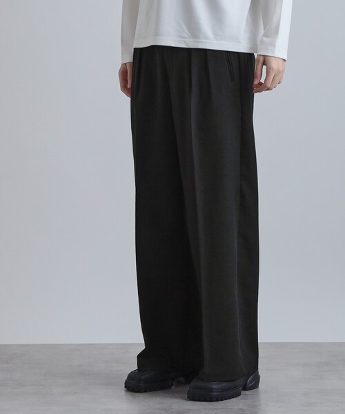tk.TAKEO KIKUCHI（ティーケータケオキクチ）の「Aラインスラックス（その他パンツ・メンズ・ブラック/ネイビー系2/グレー/グレー系2・01/02/04/03）」の5枚目の写真