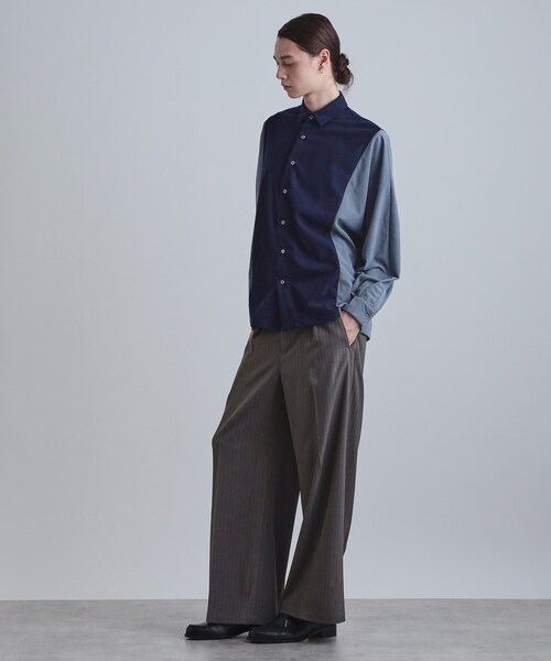 tk.TAKEO KIKUCHI（ティーケータケオキクチ）の「Aラインスラックス（その他パンツ・メンズ・ブラック/ネイビー系2/グレー/グレー系2・01/02/04/03）」の11枚目の写真