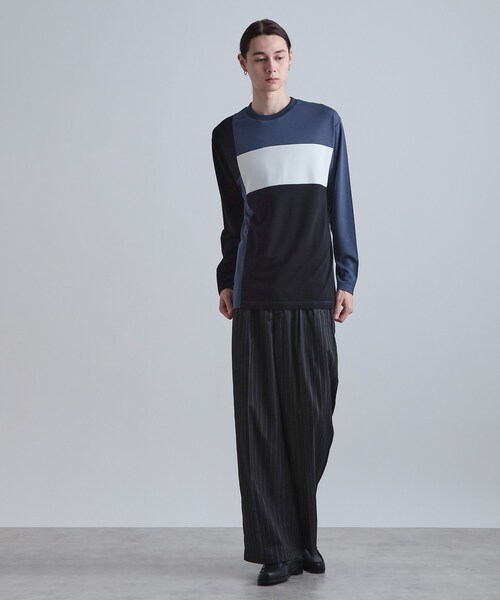 tk.TAKEO KIKUCHI（ティーケータケオキクチ）の「Aラインスラックス（その他パンツ・メンズ・ブラック/ネイビー系2/グレー/グレー系2・01/02/04/03）」の14枚目の写真