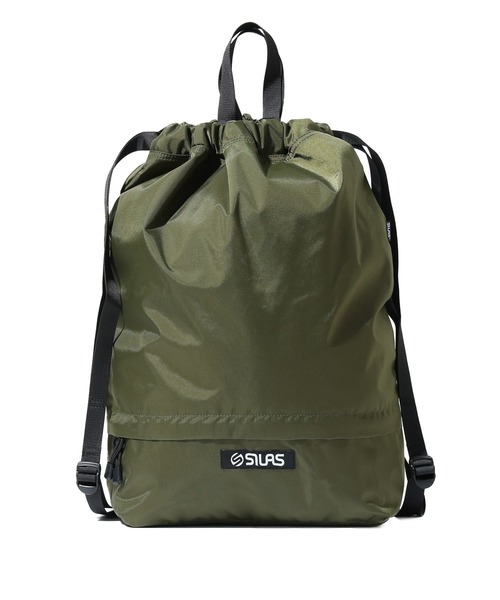 SILAS（サイラス）の「KNAPSACK（バックパック/リュック・メンズ・ブラック/オリーブ・ONE SIZE）」の2枚目の写真