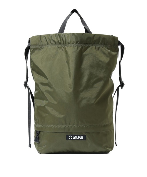 SILAS（サイラス）の「KNAPSACK（バックパック/リュック・メンズ・ブラック/オリーブ・ONE SIZE）」の3枚目の写真