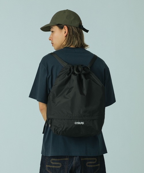 SILAS（サイラス）の「KNAPSACK（バックパック/リュック・メンズ・ブラック/オリーブ・ONE SIZE）」の14枚目の写真