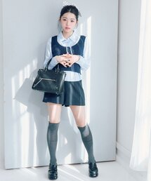 OLIVE des OLIVE | ベスト+シャツセット(シャツ/ブラウス)