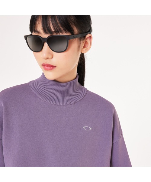 OAKLEY(オークリー)の「オークリー RADIANT SWEATER TUNIC 8.0/ニット/レディース/吸汗速乾/スポーツ・トレーニングウェア/OAKLEY(ニット/セーター・レディース・ラベンダー/ブラック/オフホワイト・L/M/S/XS)」の3枚目の写真