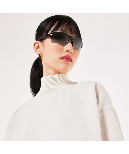 OAKLEY(オークリー)の「オークリー RADIANT SWEATER TUNIC 8.0/ニット/レディース/吸汗速乾/スポーツ・トレーニングウェア/OAKLEY(ニット/セーター・レディース・ラベンダー/ブラック/オフホワイト・L/M/S/XS)」の1枚目の写真