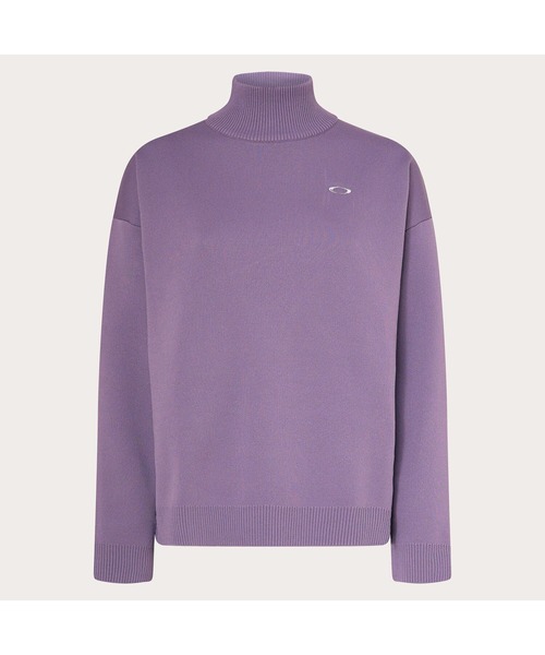 OAKLEY(オークリー)の「オークリー RADIANT SWEATER TUNIC 8.0/ニット/レディース/吸汗速乾/スポーツ・トレーニングウェア/OAKLEY(ニット/セーター・レディース・ラベンダー/ブラック/オフホワイト・L/M/S/XS)」の22枚目の写真
