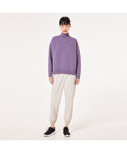 OAKLEY(オークリー)の「オークリー RADIANT SWEATER TUNIC 8.0/ニット/レディース/吸汗速乾/スポーツ・トレーニングウェア/OAKLEY(ニット/セーター・レディース・ラベンダー/ブラック/オフホワイト・L/M/S/XS)」の19枚目の写真