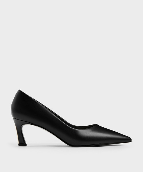 CHARLES & KEITH（チャールズ & キース）の「Kerra ケラ ポインテットミッドヒール（パンプス・レディース・ベージュ/ホワイト/ブラック・23.5cm/22cm/22.5cm/25cm/24.5cm/23cm）」の18枚目の写真