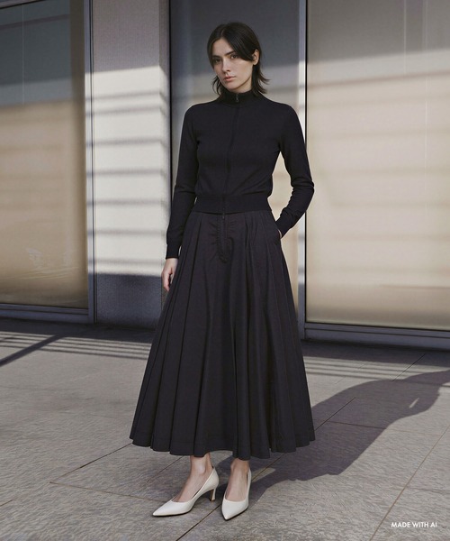 CHARLES & KEITH（チャールズ & キース）の「Kerra ケラ ポインテットミッドヒール（パンプス・レディース・ベージュ/ホワイト/ブラック・23.5cm/22cm/22.5cm/25cm/24.5cm/23cm）」の19枚目の写真
